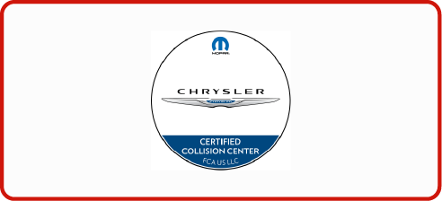 Chrysler certified repair logo