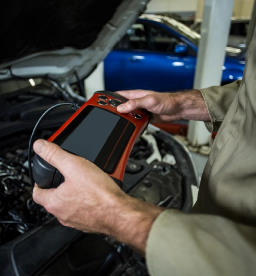 Diagnostic tool on dashboard