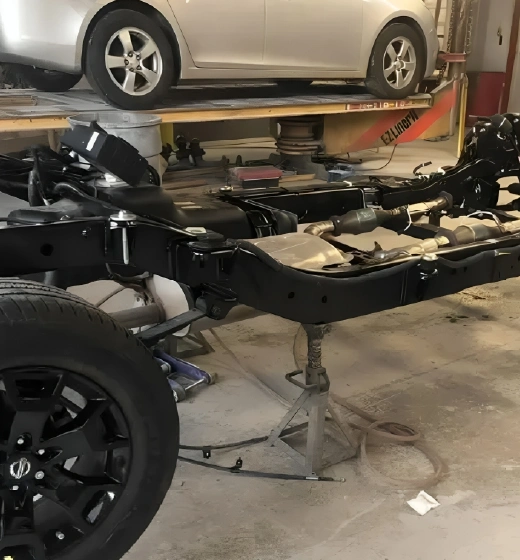 Car chassis repair service