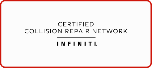 Infiniti collision repair logo