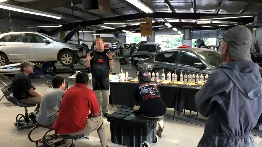 Auto body workshop training
