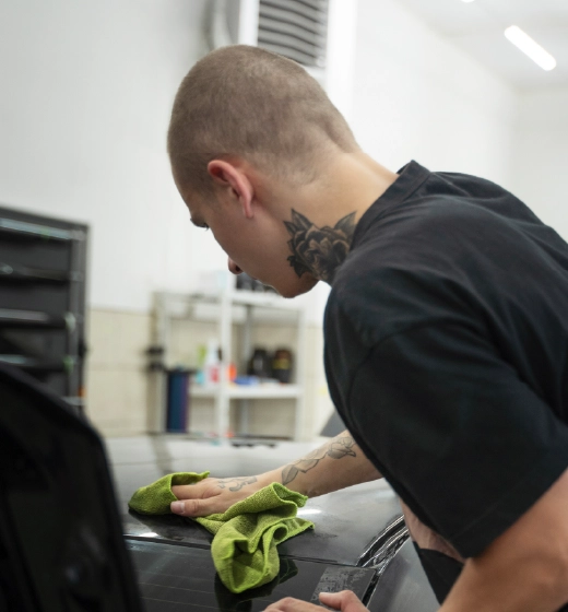 Professional auto detailing service