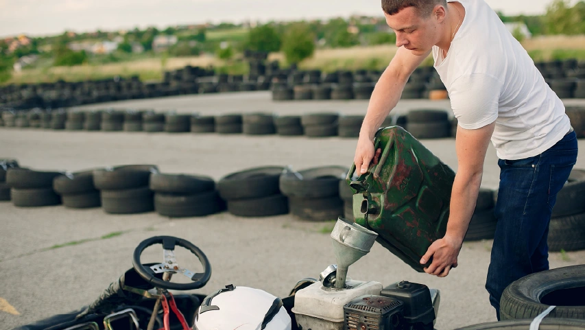 Racing Weekend Prep Scene