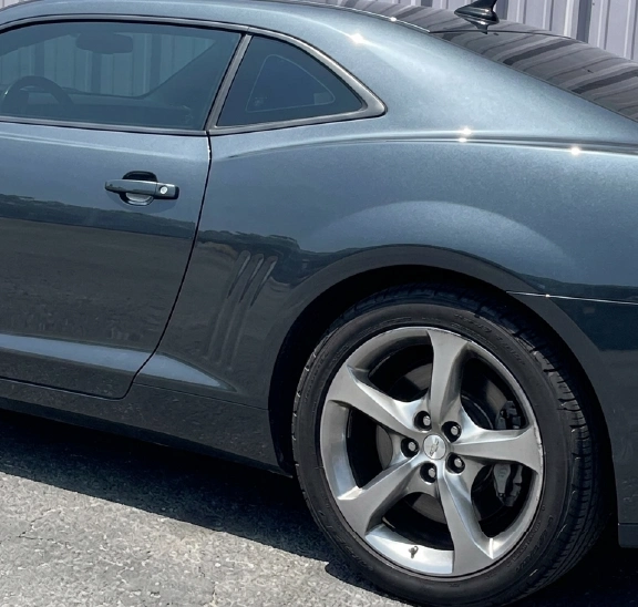 Close-up of car tire