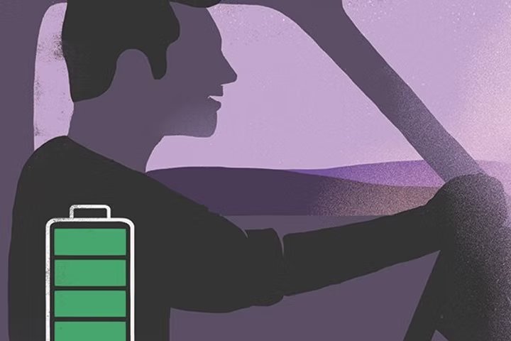 Driver with full energy.