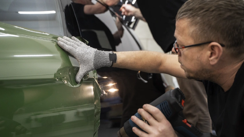 Precision paintless dent repair technique